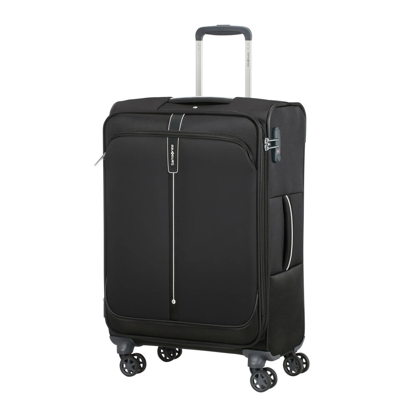 Samsonite Popsoda 4 Wheel Exp Medium Suitcase - 66cm - Image 3