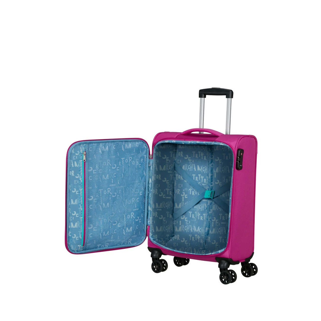 American Tourister Sea Seeker 4 Wheel Cabin Suitcase - 55cm - Image 5