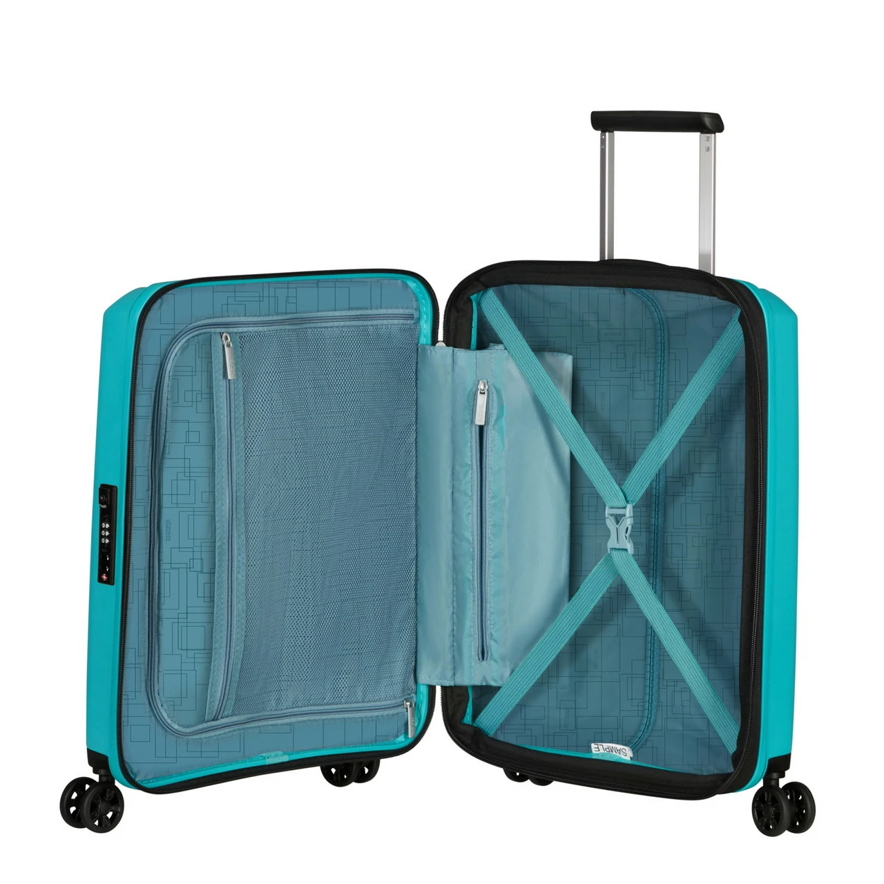 American Tourister Aerostep Expandable Cabin Suitcase - 55cm - Image 4