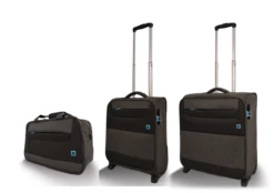 Qubed Gradient 3-Piece Carry-on Luggage Set