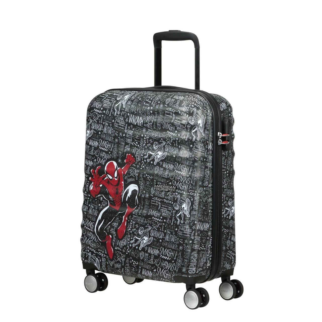 American Tourister Wavebreaker Marvel 4 Wheel Cabin Suitcase - 55cm - Image 2