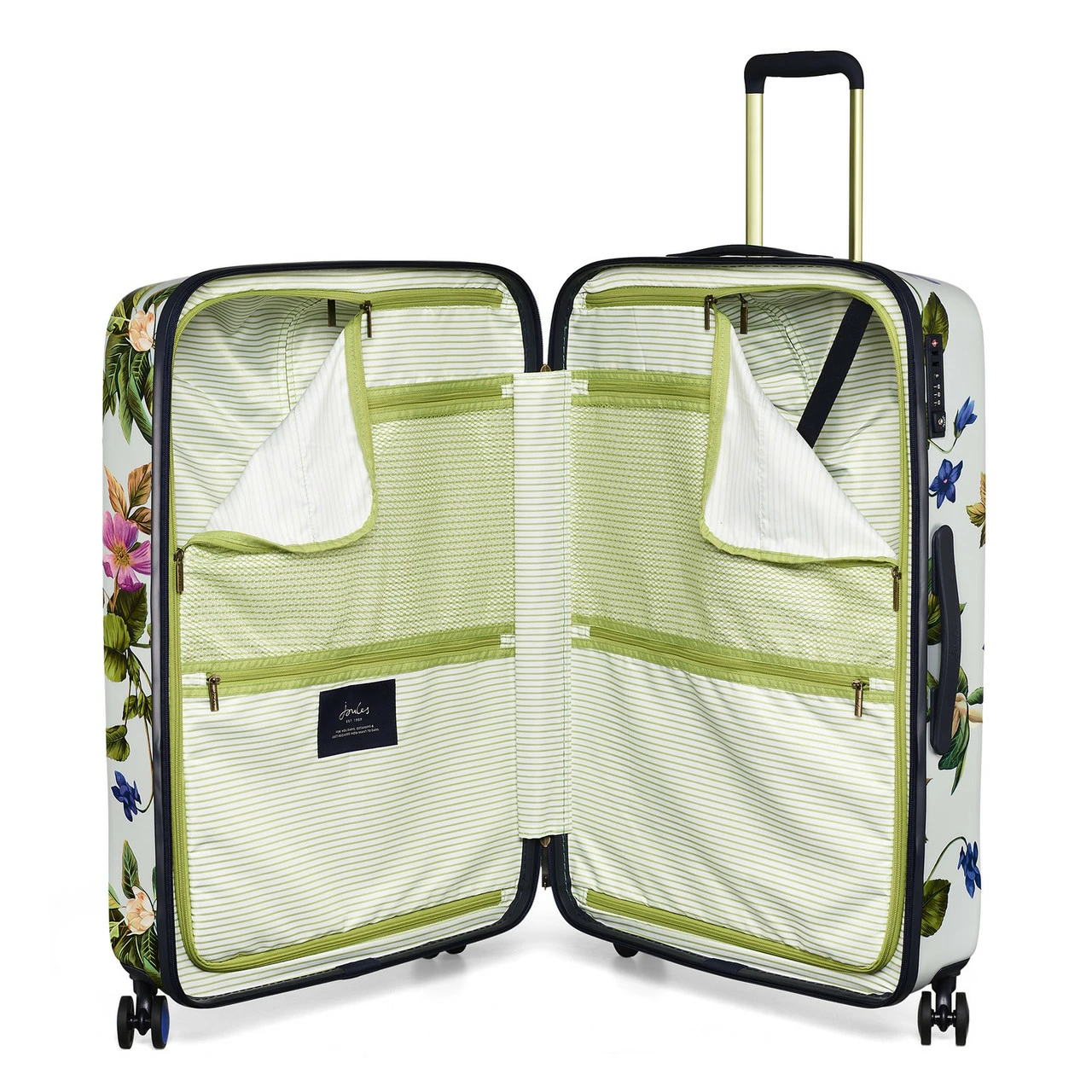 Joules Hard Side 4 Wheel Large Suitcase - 76cm - Image 13