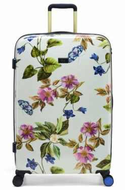 Joules Spring Wood Botanical 4-Wheel Large 76cm Case