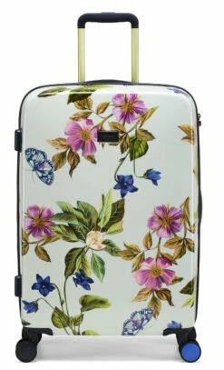 Joules Spring Wood Botanical 4-Wheel Medium 66cm Case