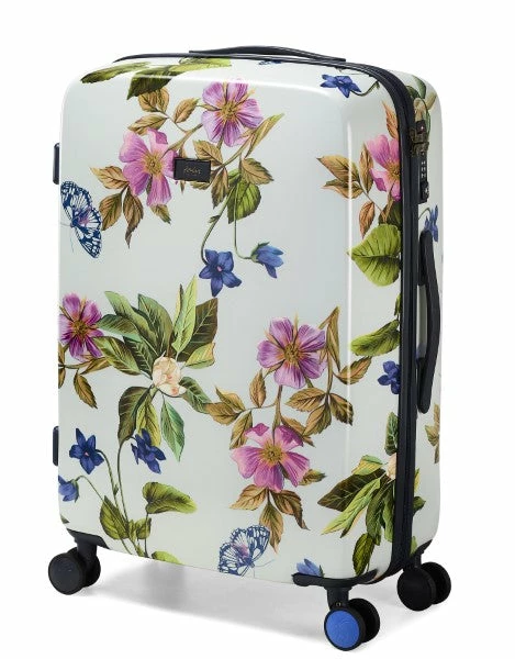 Joules Spring Wood Botanical 4-Wheel Medium 66cm Case - Image 2