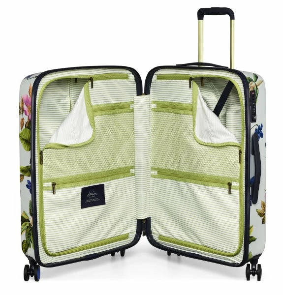 Joules Spring Wood Botanical 4-Wheel Medium 66cm Case - Image 3