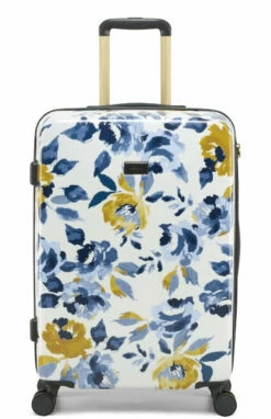 Joules Ocean Rose 4-Wheel Medium 66cm Case