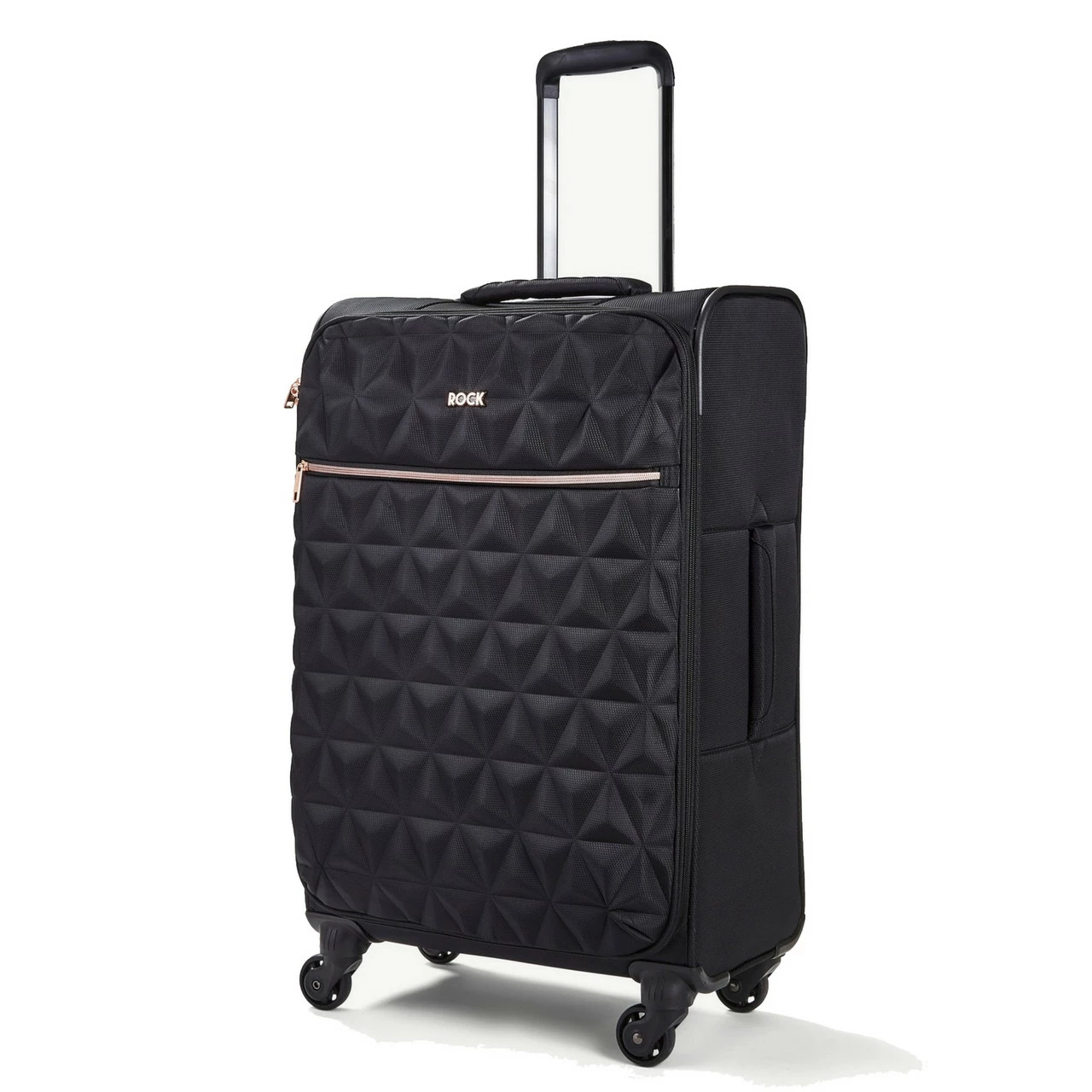 Rock Jewel 4 Wheel Medium Suitcase - 70cm - Image 3