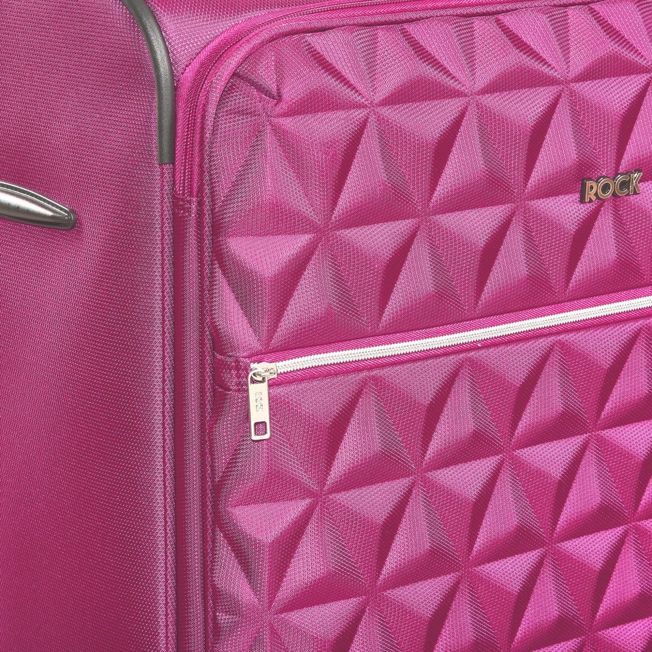 Rock Jewel 4 Wheel Medium Suitcase - 70cm - Image 20