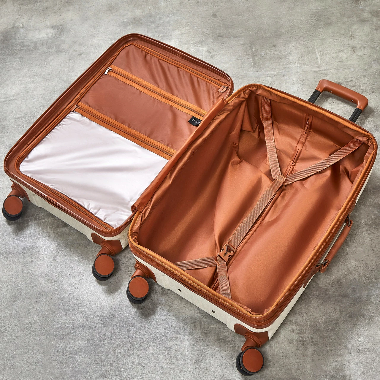 Rock Carnaby 4 Wheel Exp Cabin Suitcase - 56cm - Image 8