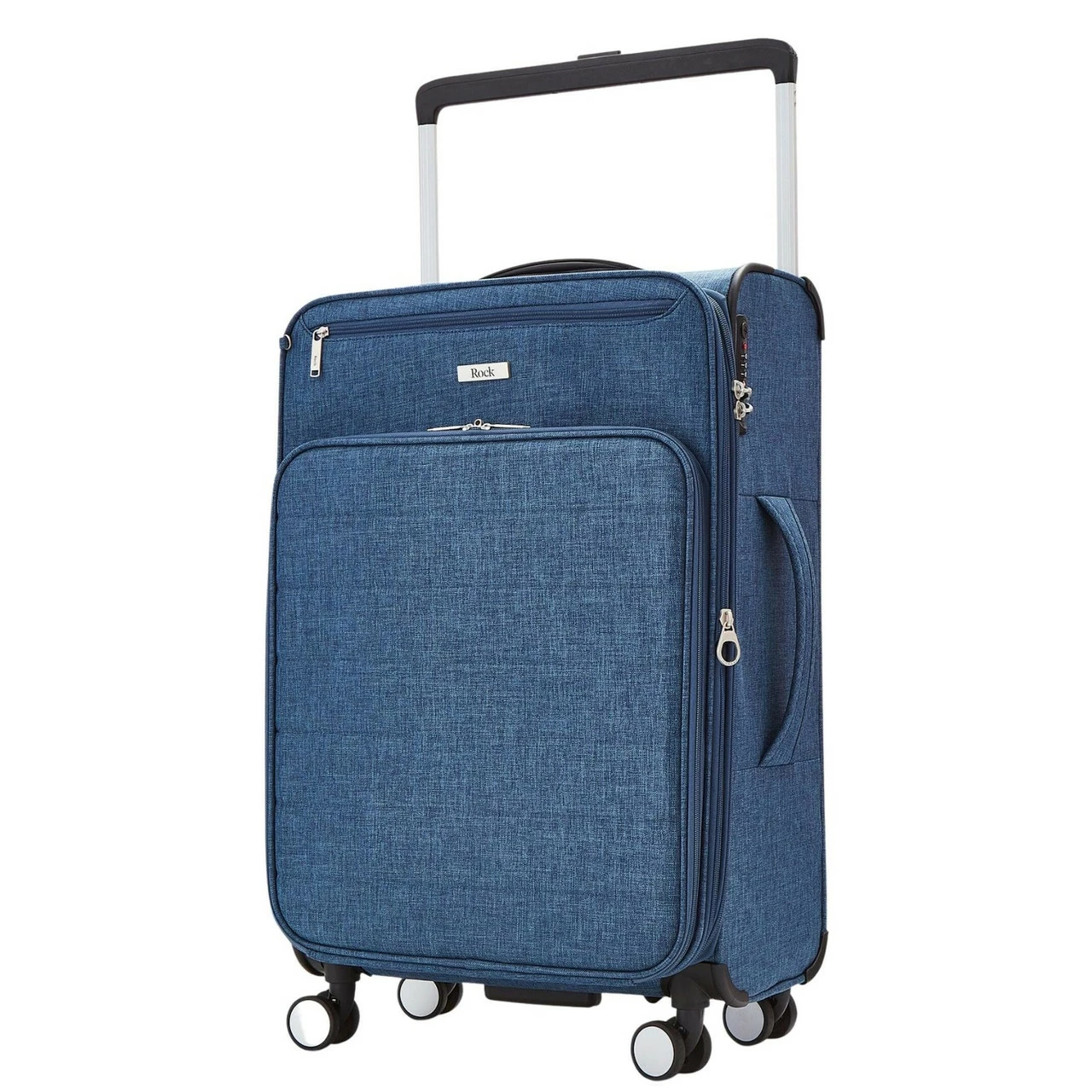 Rock Rocklite DLX 4 Wheel Expandable Medium Suitcase - 68cm - Image 20