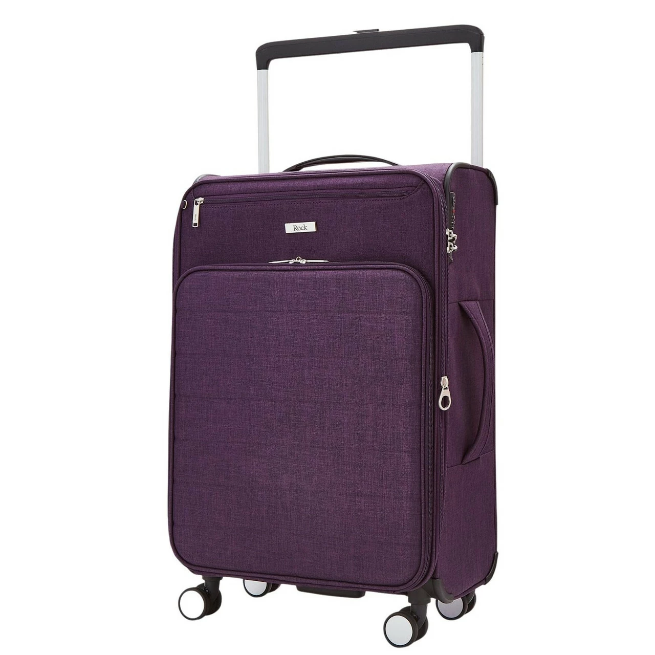 Rock Rocklite DLX 4 Wheel Expandable Medium Suitcase - 68cm - Image 14