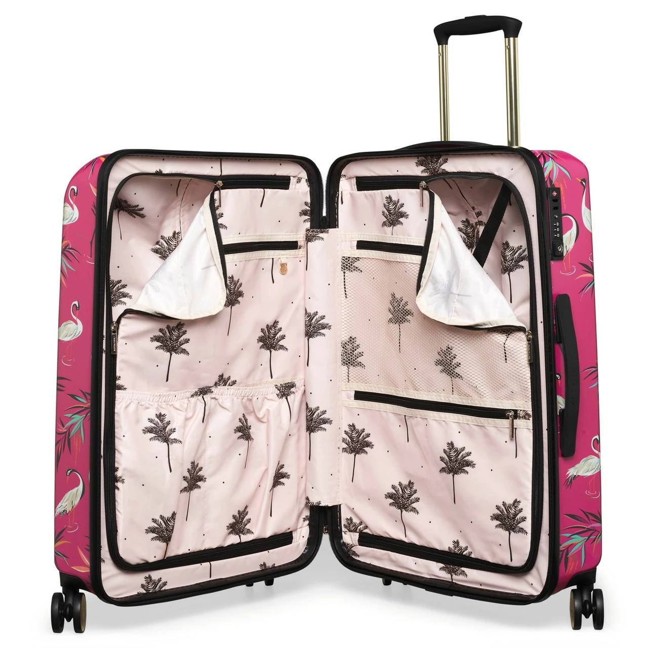Sara Miller 4 Wheel Medium Suitcase - 67cm - Image 13