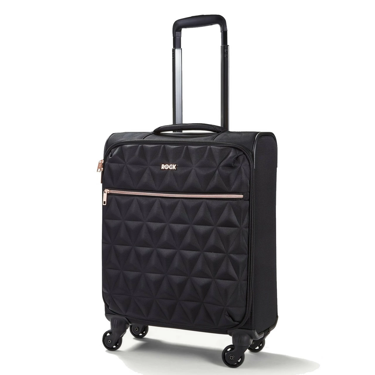 Rock Jewel 4 Wheel Cabin Suitcase - 55cm - Image 2