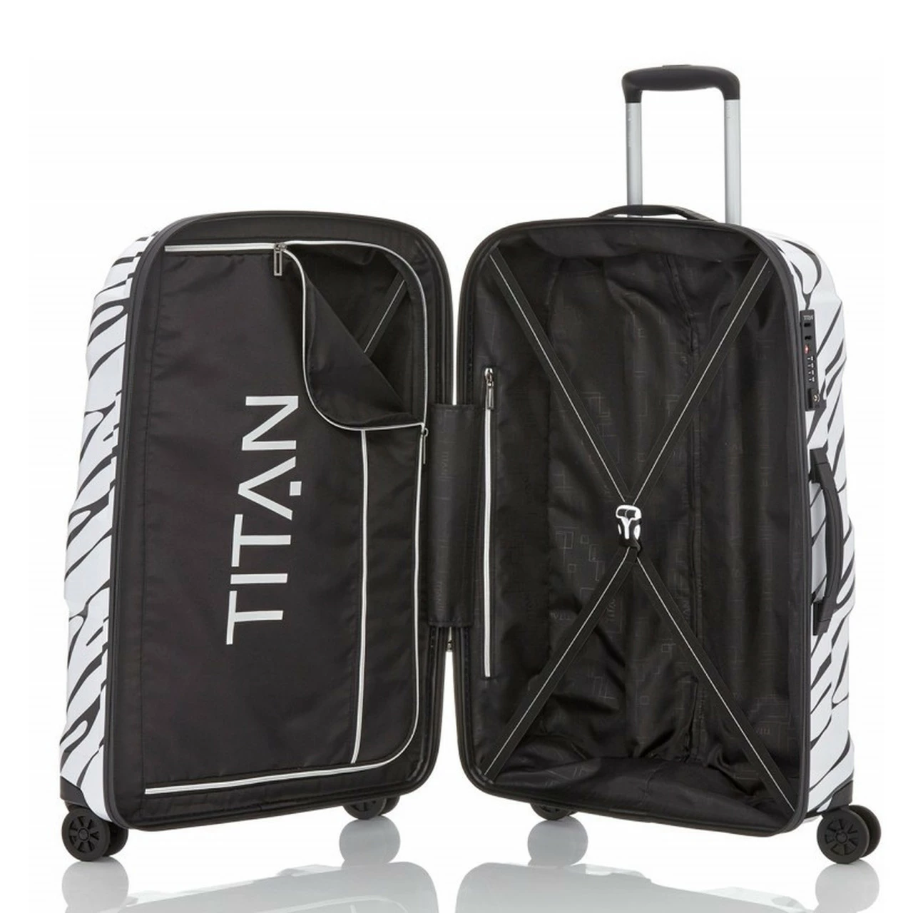 Titan X2 4 Wheel Cabin Suitcase - 55cm - Image 3