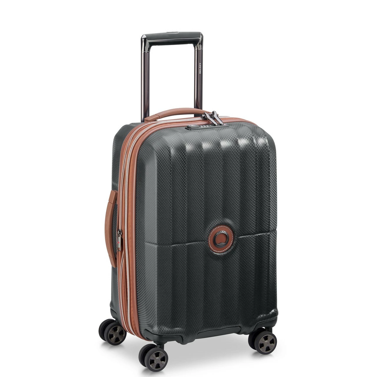 Delsey St. Tropez 4 Wheel Expandable Cabin Suitcase - 55cm - Image 2