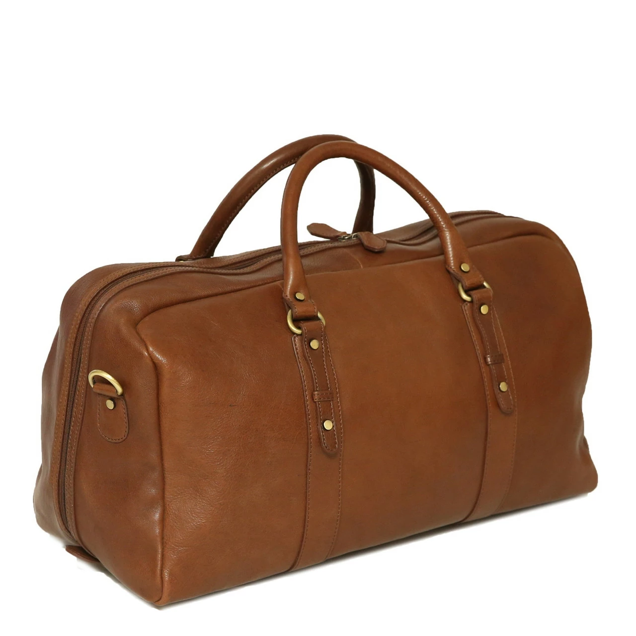 Felda Leather Holdall Small - 53cm - Image 9
