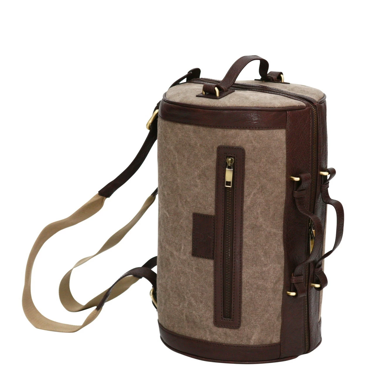 Felda Canvas Barrel Backpack/Travel Bag - Image 4
