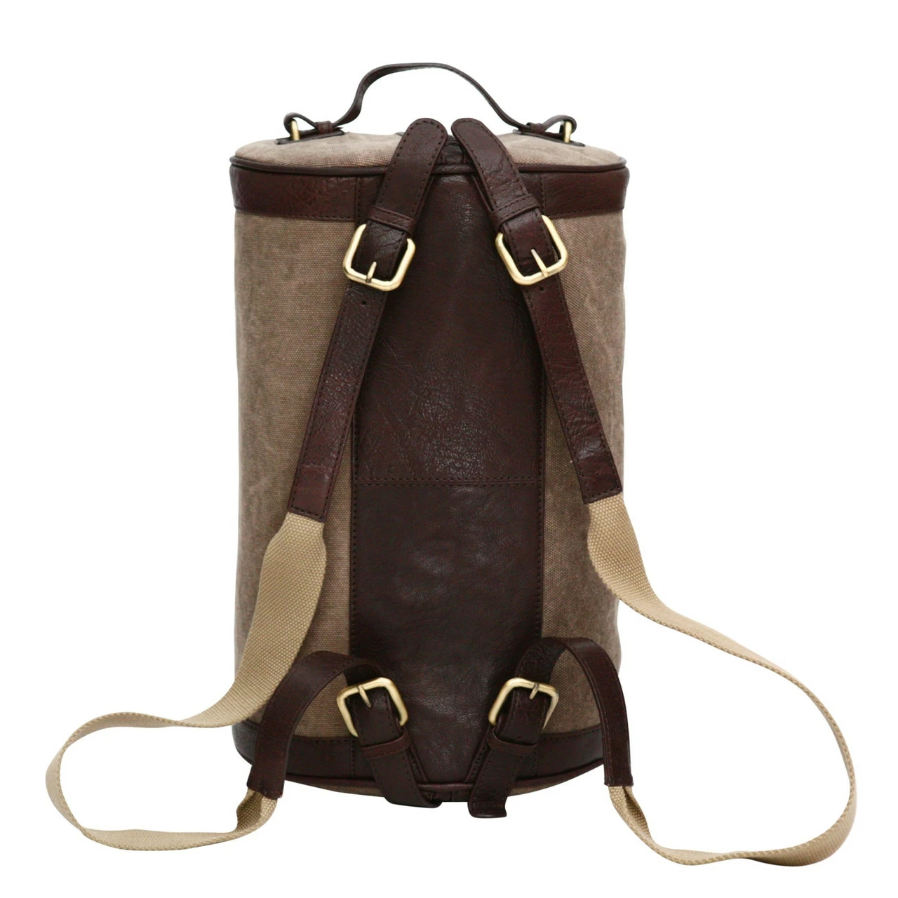Felda Canvas Barrel Backpack/Travel Bag - Image 5