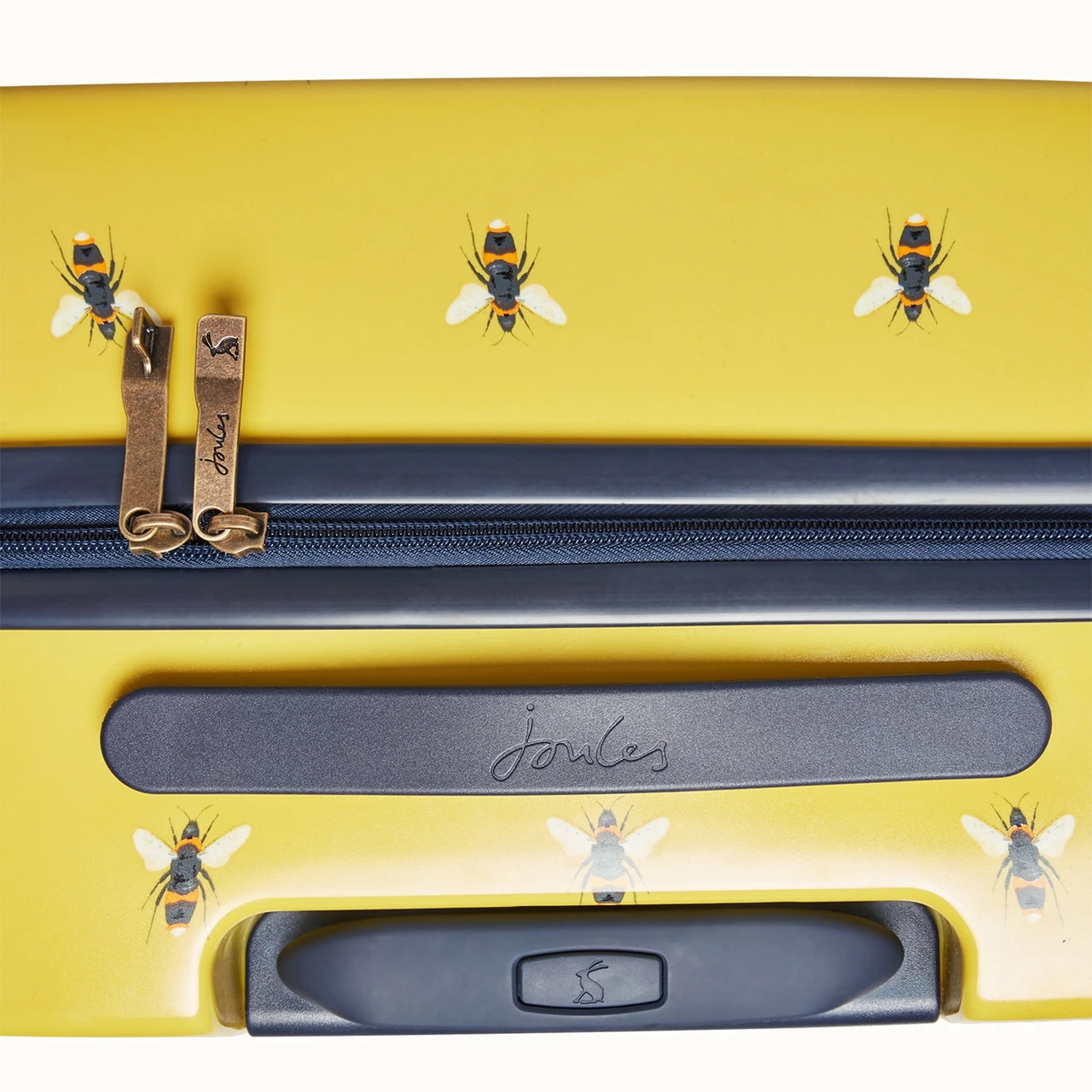 Joules Hard Side 4 Wheel Cabin Suitcase - 54cm - Image 5