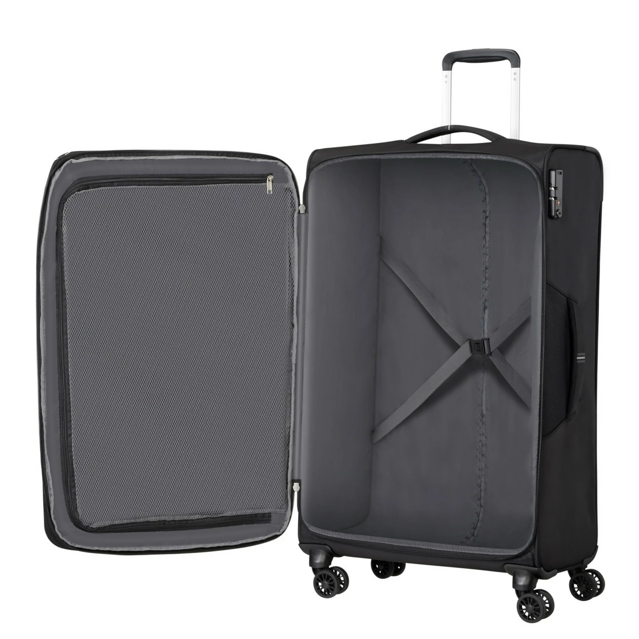 American Tourister Crosstrack 4 Wheel Expandable Suitcase - 79cm - Image 5