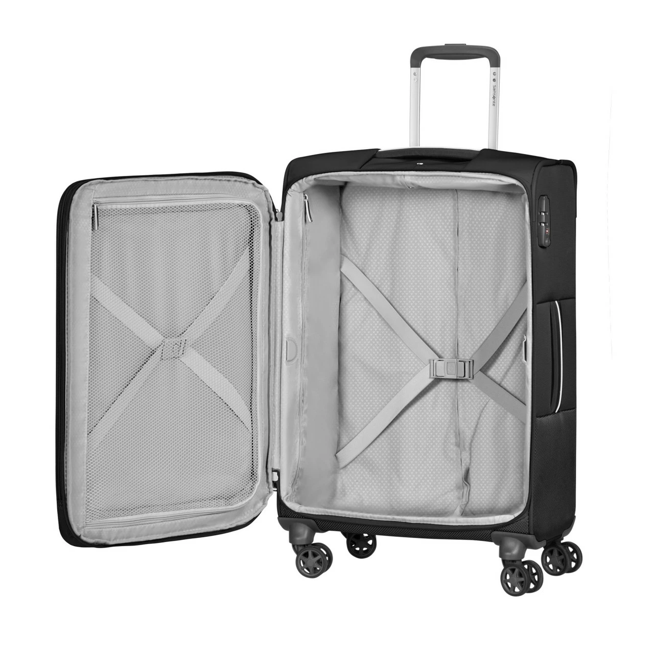 Samsonite Popsoda 4 Wheel Exp Medium Suitcase - 66cm - Image 7