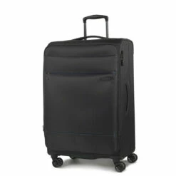 Rock Deluxe-Lite 4 Wheel Expandable Medium Suitcase - 72cm
