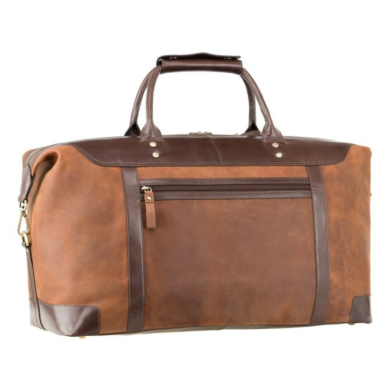 Visconti Voyager Leather Holdall Cabin Size - 55cm - Image 4